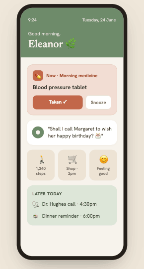 Virian companion app screenshot